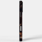 Antiek trekker op leder Case-Mate iPhone case (Achterkant / Rechts)