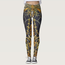 Antiek tuin ingang Leggings