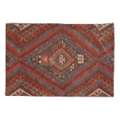 Antiek Turks Kilim Kleed Perzisch Tapijt Kussensloop (Achterkant-Links)