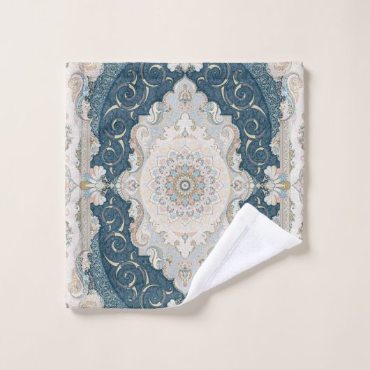 Antiek Turks Perzisch tapijttapijt Bad Handdoek (Wasdoekje)