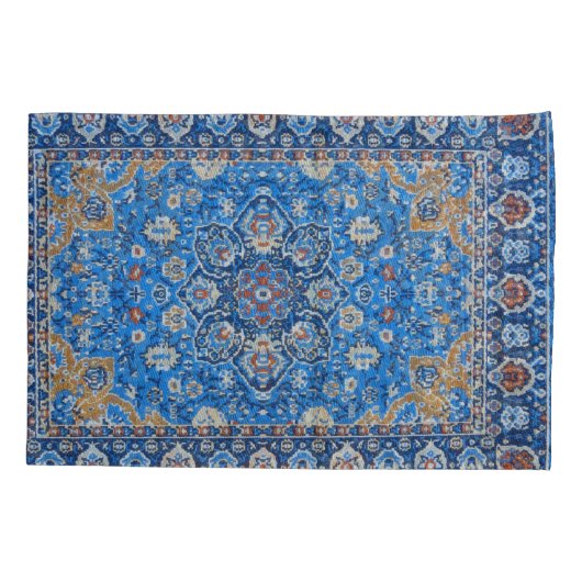 Antiek Turks Perzisch tapijttapijt Kussensloop (Achterkant-Links)