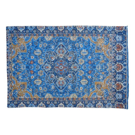 Antiek Turks Perzisch tapijttapijt Kussensloop (Voorkant-Links)