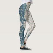 Antiek Turks Perzisch tapijttapijt Leggings (Rechts)