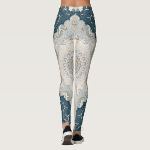 Antiek Turks Perzisch tapijttapijt Leggings