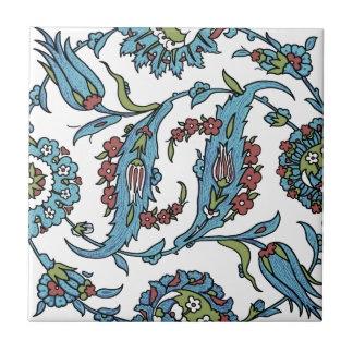 Antiek Turkse Floral Composé Tegeltje