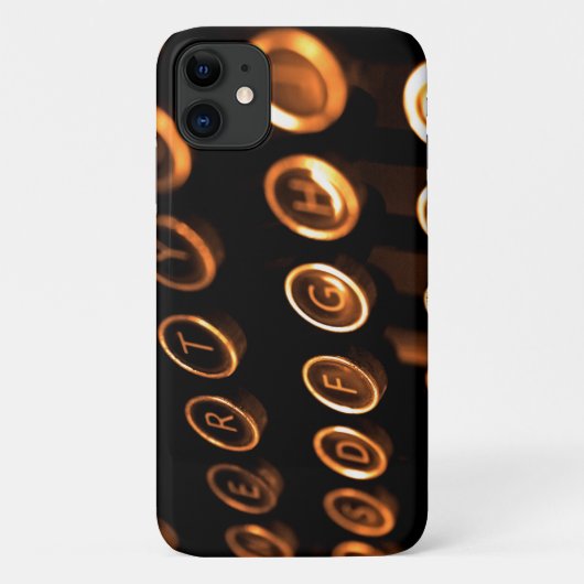 Antiek typesleutels Case-Mate iPhone case (Achterkant)