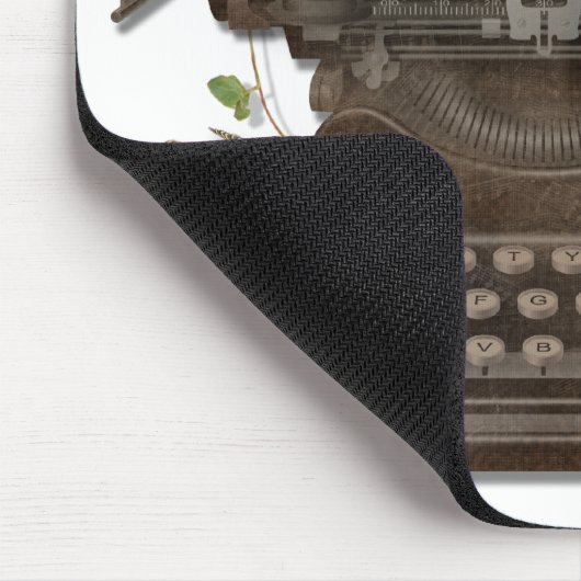 Antiek Typewriter Mousepad Muismat (Hoek)
