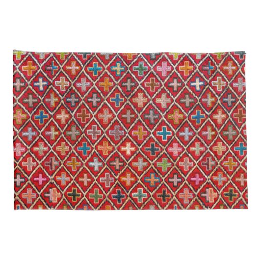 Antiek uniek Perzisch Kilim Rug Kussensloop (Achterkant-Rechts)