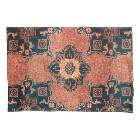 Antiek unieke Perzische Kilim Rug Kussensloop (Voorkant-Links)