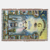 Antiek vaartuig Freemasonry Masonic Hazen Deken (Voorkant)