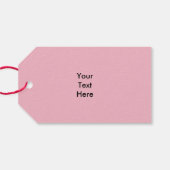 Antiek Valentijn Bouquet Heart Cadeaulabel (Achterkant Horizontaal)