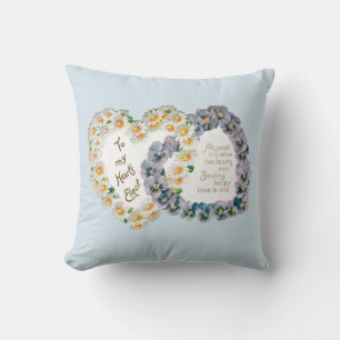 Antiek Valentijn Bouquet Heart Kussen