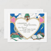 Antiek Valentijn Feestdagenkaart (Voorkant / Achterkant)