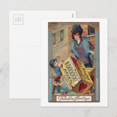 Antiek Valentijn Feestdagenkaart (Voorkant / Achterkant)