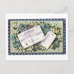 Antiek Valentijn Feestdagenkaart