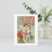 Antiek Valentijn Feestdagenkaart (Staand voorkant)