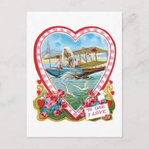 Antiek Valentijn Feestdagenkaart