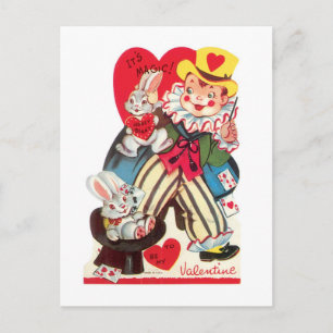 Antiek Valentijn Feestdagenkaart
