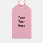 Antiek Valentijn Girl Heart Cadeaulabel (Achterkant)