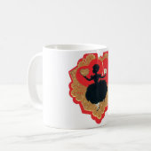 Antiek Valentijn Koffiemok (Voorkant links)