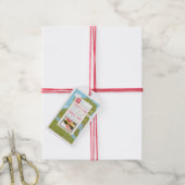 Antiek Valentijn Lady Cadeaulabel (Met Touw)