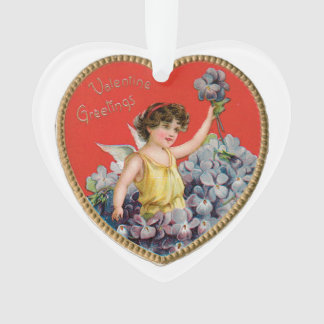 Antiek Valentijn Ornament
