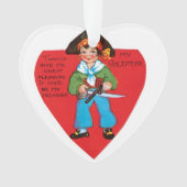 Antiek Valentijn Ornament (voorkant)