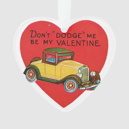 Antiek Valentijn Ornament (voorkant)