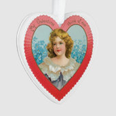 Antiek Valentijn Ornament (voorkant)