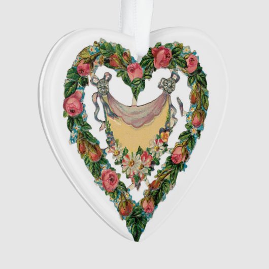 Antiek Valentijn Ornament (voorkant)