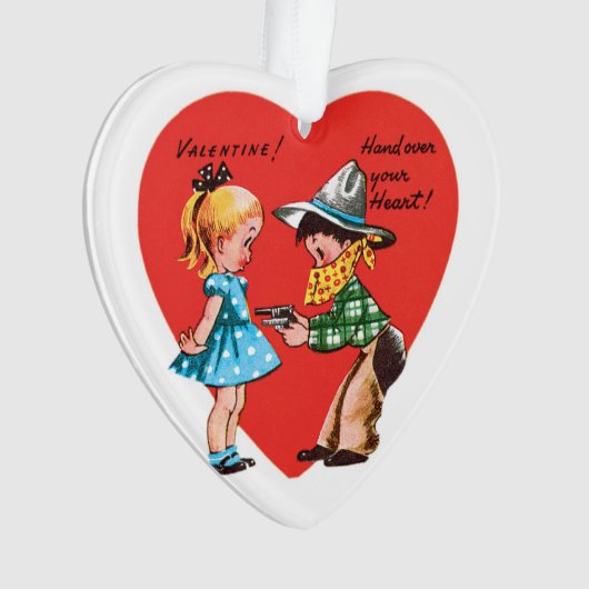 Antiek Valentijn Ornament (voorkant)