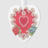 Antiek Valentijn Ornament (voorkant)