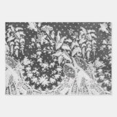 ANTIEK velgbladen voor langlooppapier, reeks 3 Inpakpapier Vel (Voorkant 2)