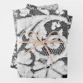 ANTIEK velgbladen voor langlooppapier, reeks 3 Inpakpapier Vel (In situ)