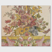 Antiek Versailles Print Cadeaupapier (Vlak)