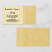 Antiek Victoriaans William Morris Garden Flowers Visitekaartje (Voorkant / Achterkant)