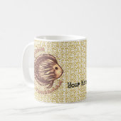 Antiek visser koffiemok (Voorkant links)