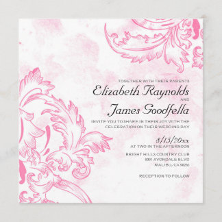 Antiek Vlaamse bruiloft Kaart