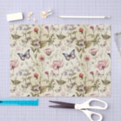 Antiek Vlinders en Bloemen Decoupage Tissuepapier (Craft)