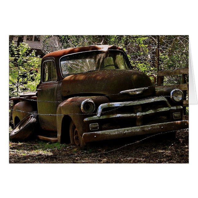 Antiek vrachtwagen (Voorkant Horizontaal)