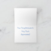  Antiek vrachtwagen Bedankkaart (Binnen)