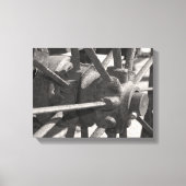 Antiek wagon canvas afdruk (Voorkant)