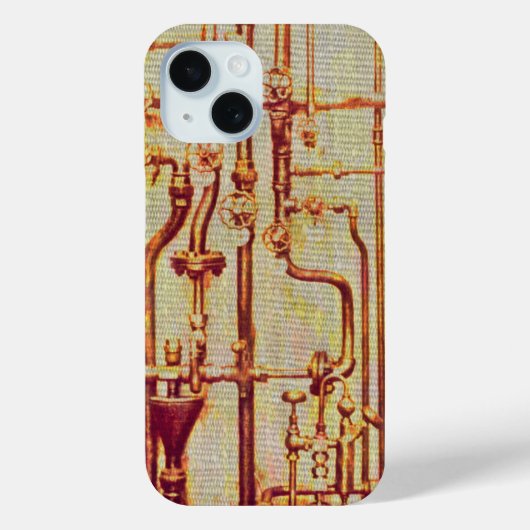 Antiek wandbuizen met stijfheid Case-Mate iPhone case (Achterkant)