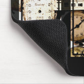 Antiek Watch Face Triptych Mousepad Muismat (Hoek)
