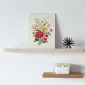 Antiek Waterverf Botanische afdruk Poster