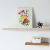 Antiek Waterverf Botanische afdruk Poster