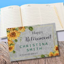 Antiek Waterverf Zonnebloem Pensioen Partij Idee