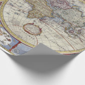 Antiek Wereldkaart #3 Cadeaupapier (Hoek)