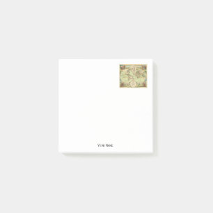 Antiek Wereldkaart #4 Post-it® Notes