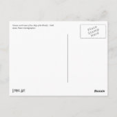 Antiek Wereldkaart, Briefkaart (Achterkant)